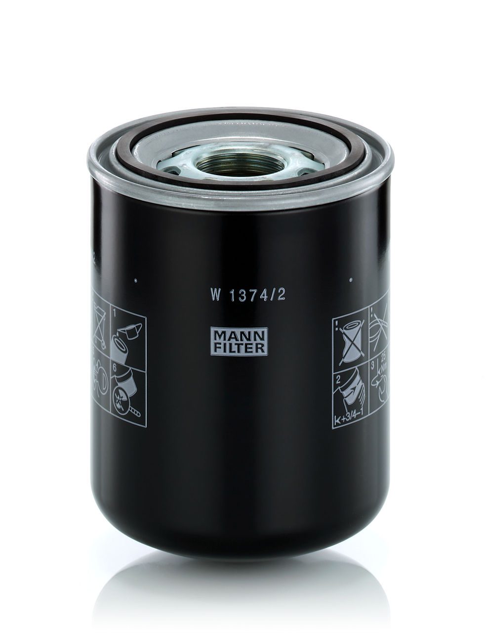 YAG FILTRESI FORD CARGO 2520 1599898   A-135mm B-100mm C-111mm G-G 1 1/4 H-177mm
